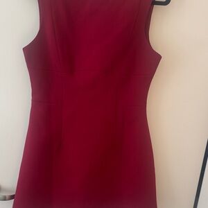 Sleeveless Mini Dress in Deep Wine - Classic Women's Cocktail Dress